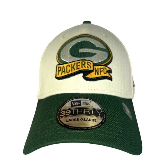New Era 39FIFTY Green Bay Packers 2022 Sideline Big Logo Hat OS - Picture 1 of 9